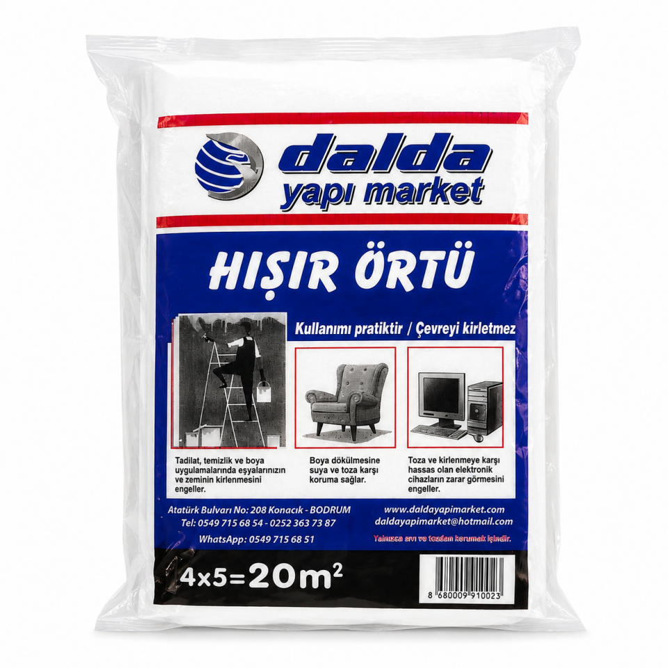 DALDA İNCE PRATİK ÖRTÜ 20 MT