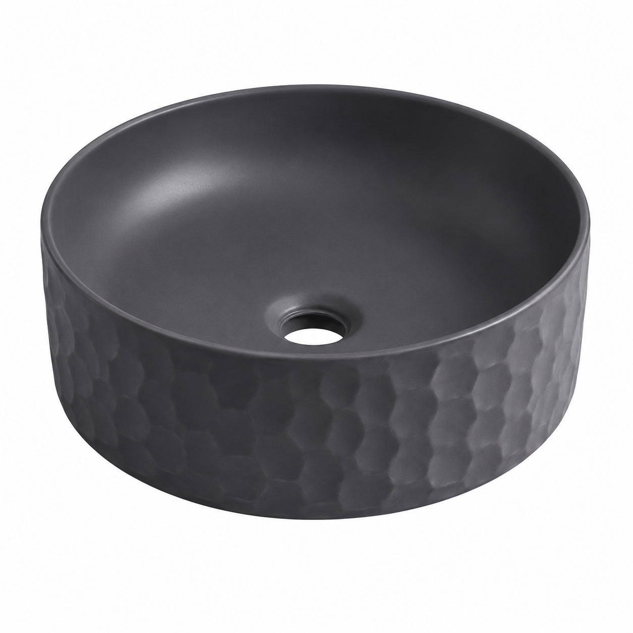 LUCCO LAVABO SİENA 44 CM MAT ANTRASİT
