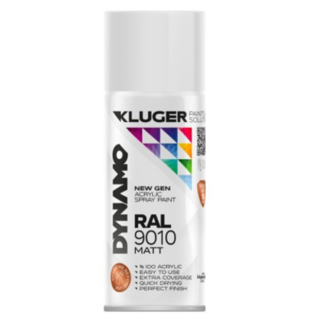 DYNAMO SPREY BOYA MAT BEYAZ RAL-9010