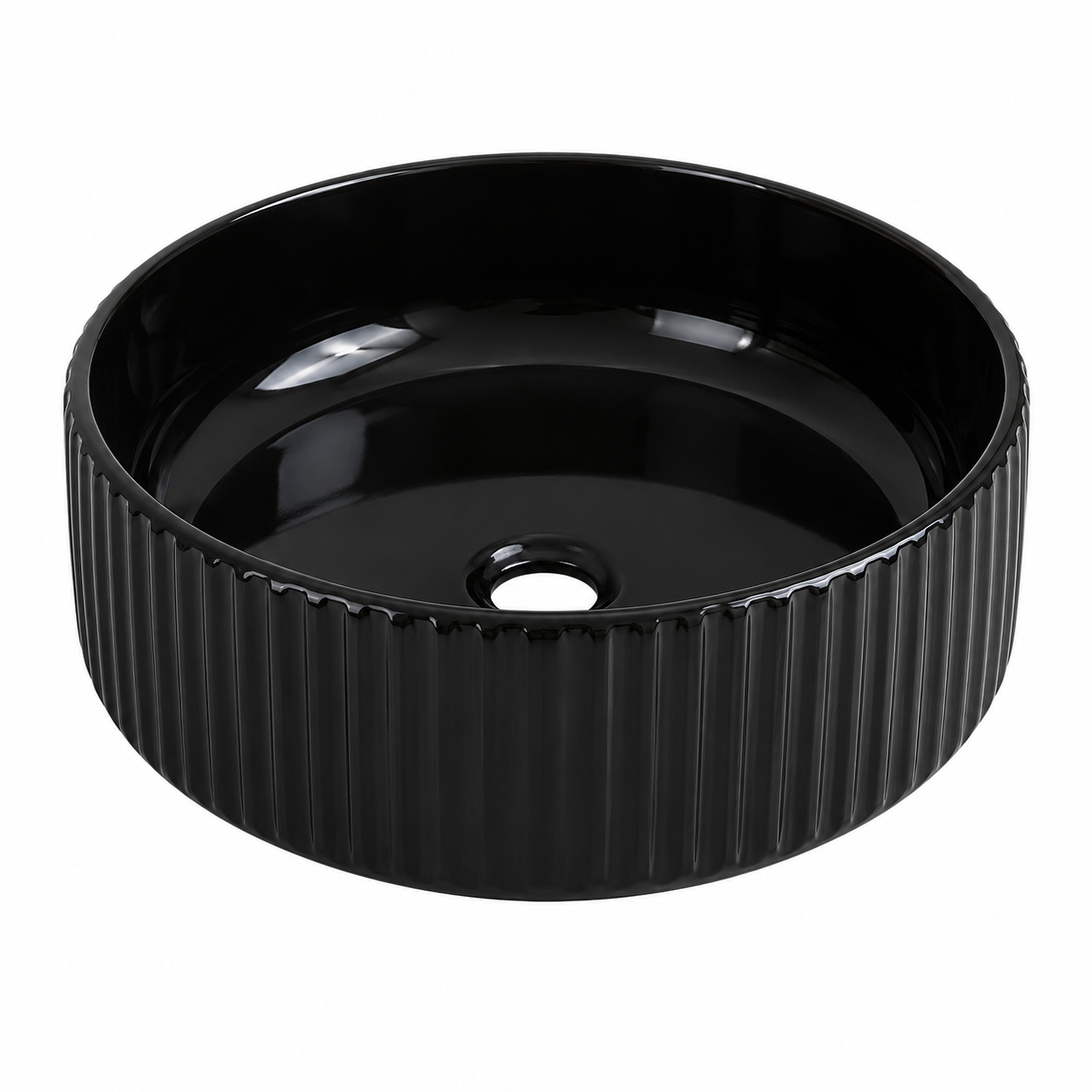 LAVABO 40 CM DEEP PARLAK SİYAH LUCCO