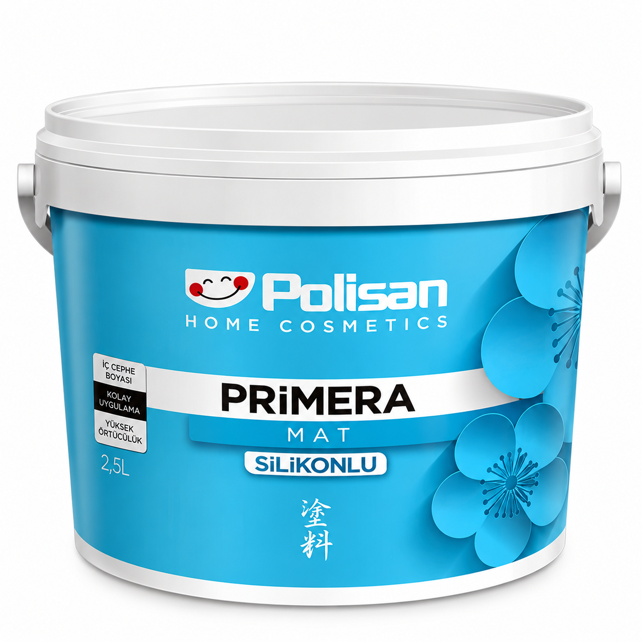 POLİSAN PRİMERA MAT SİLİKONLU BEYAZ 10KG