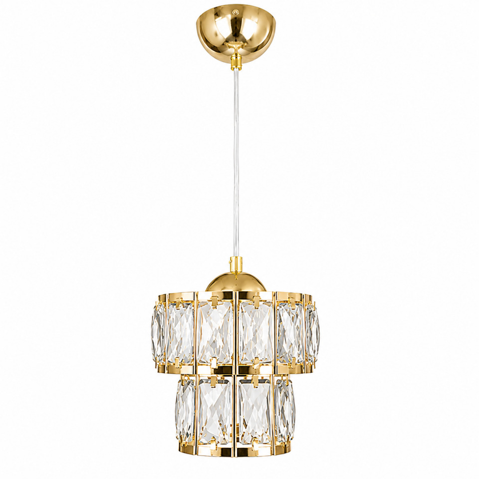 AVİZE KUPA GOLD TEKLİ SARKIT LED