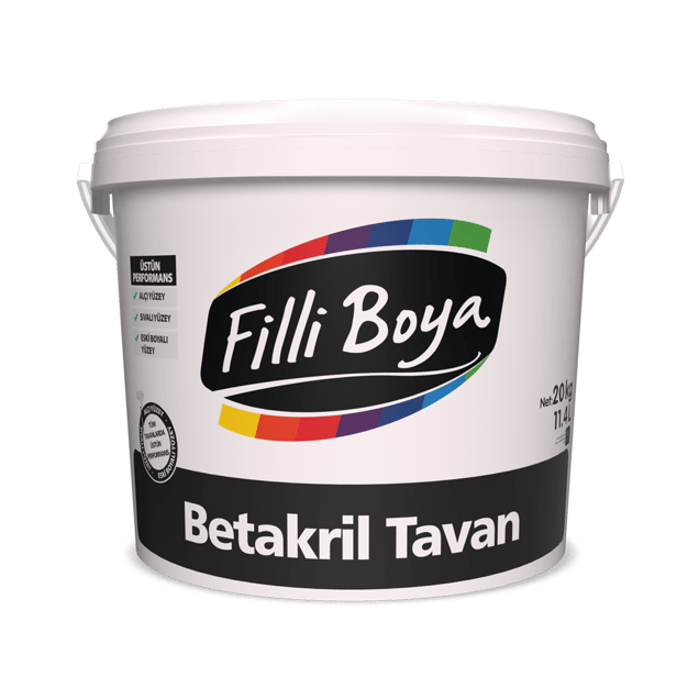 FİLLİ BETAKRİL TAVAN 3,5 KG