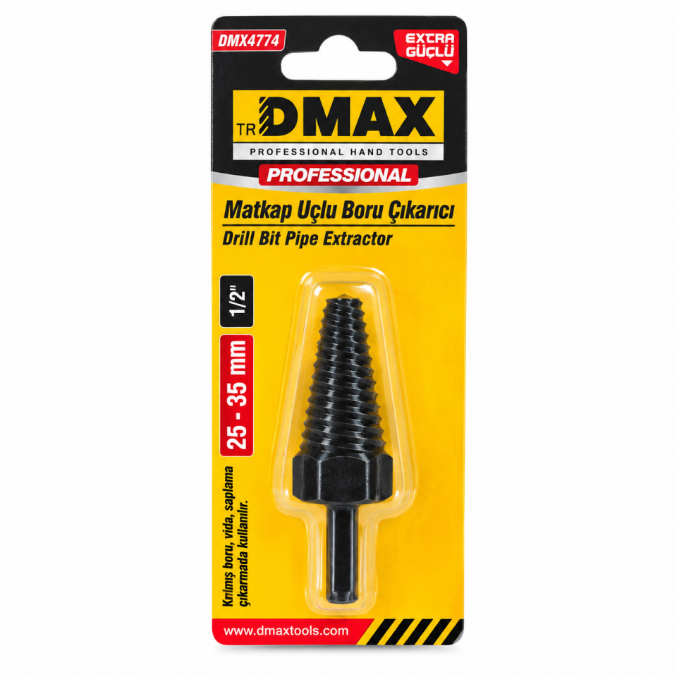 DMAX MATKAP UÇLU BORU ÇIKARTICI 25-35 MM DMX4774