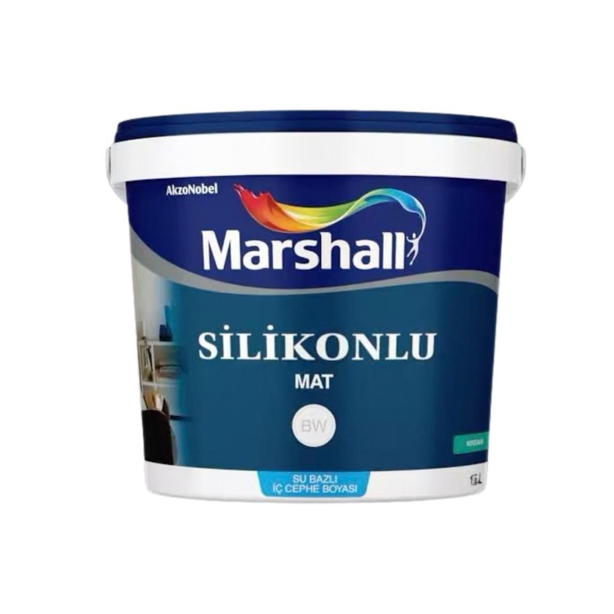 MARSHALL SİLİKONLU MAT BEYAZ 15 L