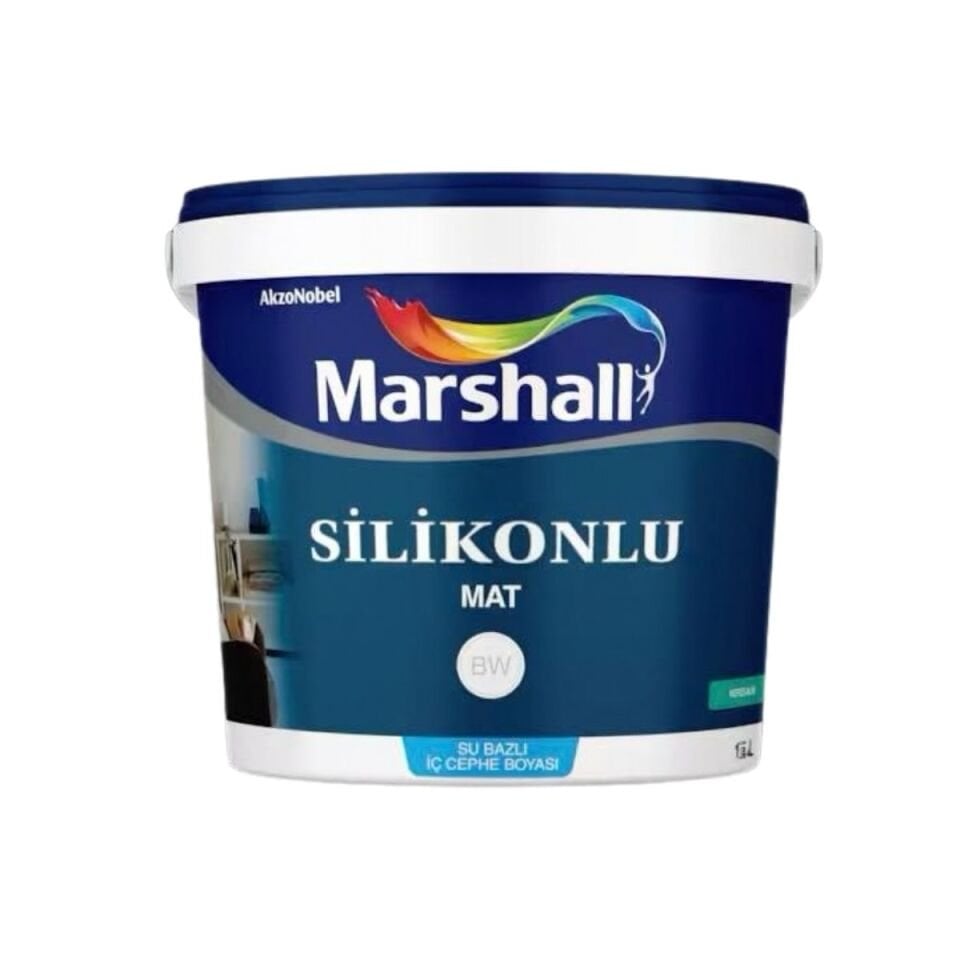 MARSHALL SİLİKONLU MAT BEYAZ 15 L