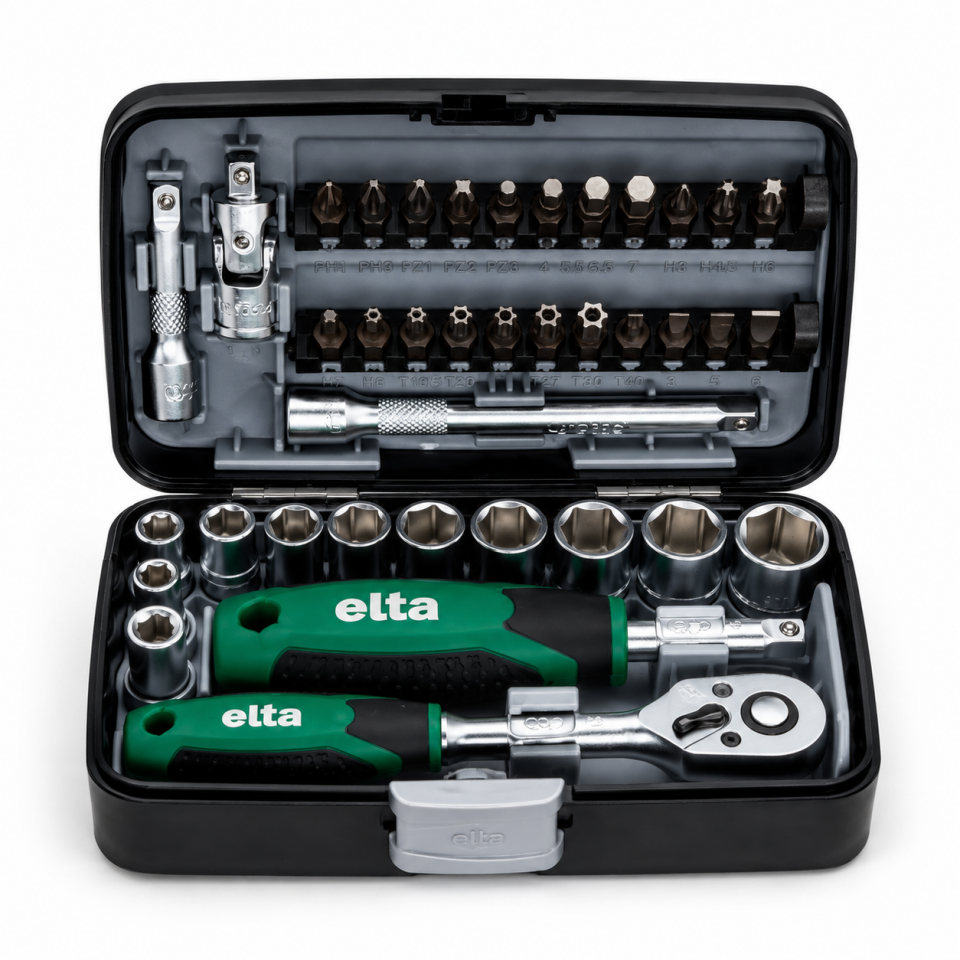 ELTA 1/4 CIRCIRLI LOKMA BİTS SETİ 38 PARÇA