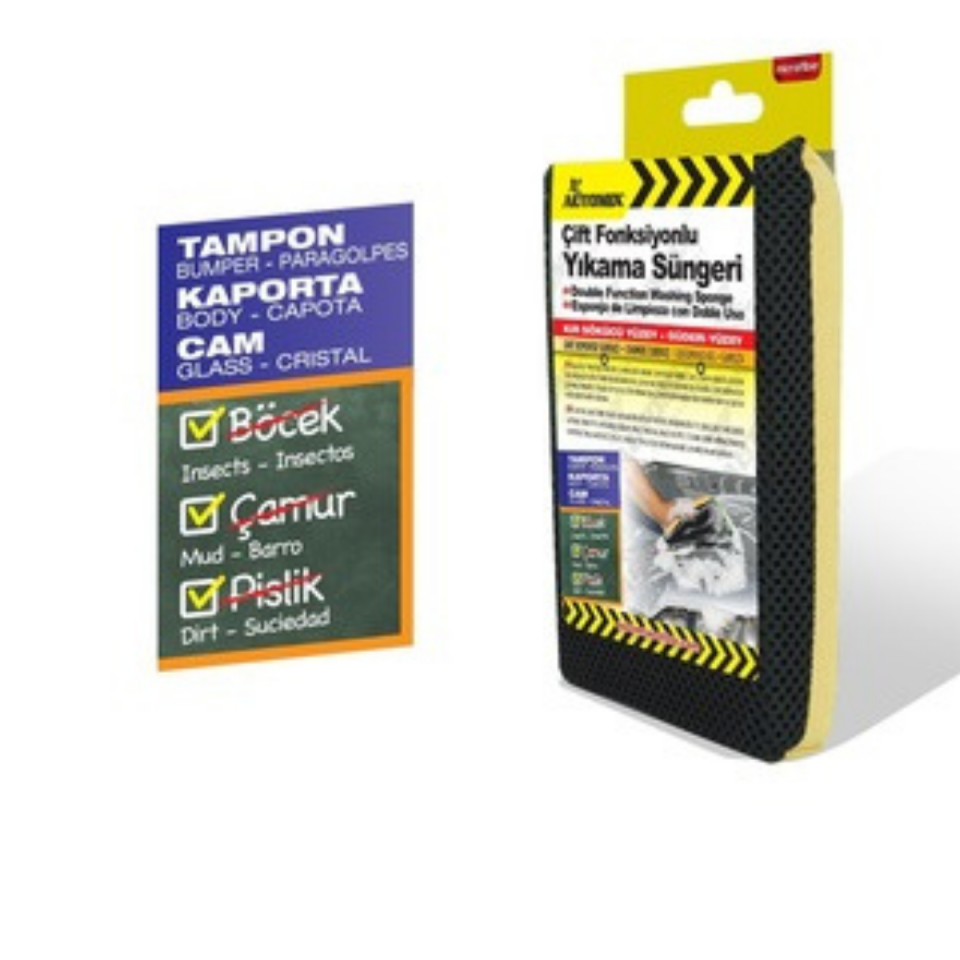 AUTOMIX ÇİFT FONK.YIKAMA SÜNGERİ
