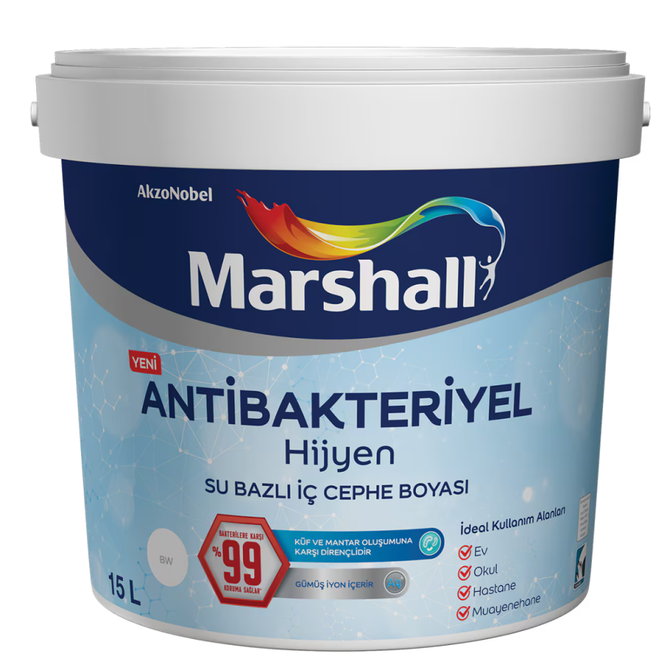 MARSHALL A.BAKTERİYEL HİJYEN BEYAZ 2,5L