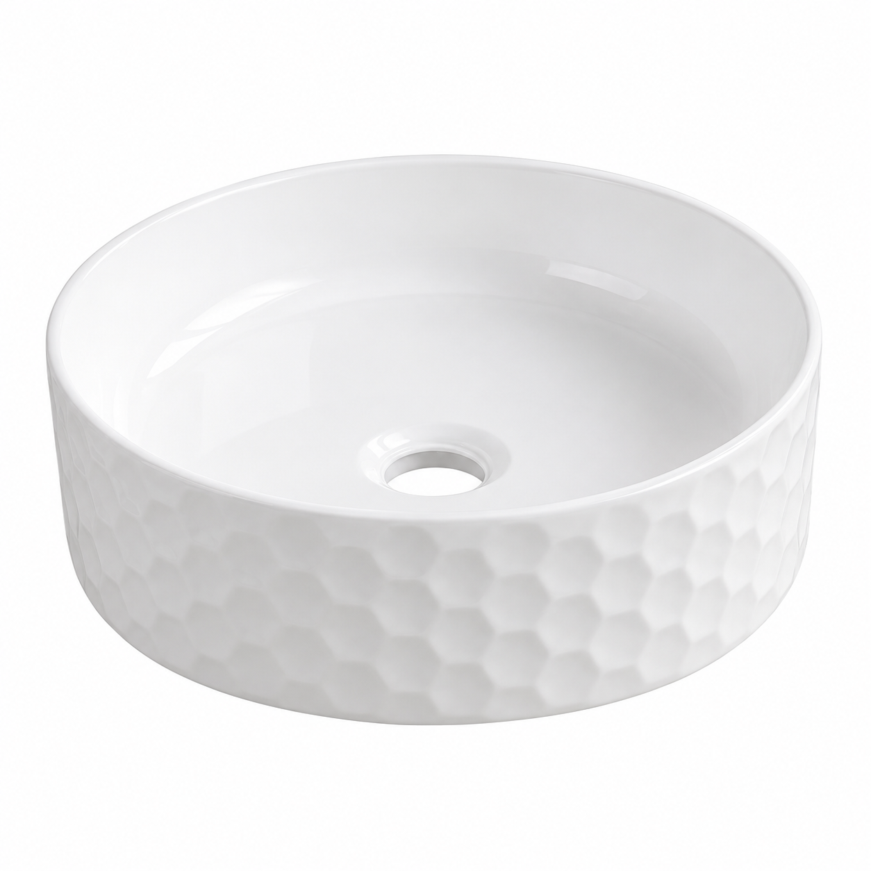 LAVABO 44 CM SİENA PARLAK BEYAZ LUCCO 613044-101
