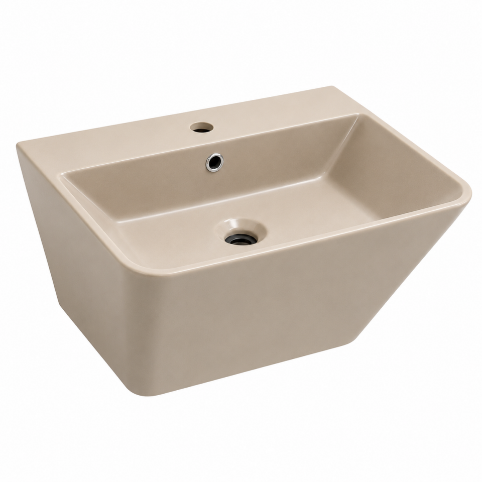 LAVABO 55 CM MOENA MAT LATTE LUCCO