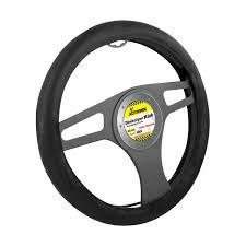 AUTOMIX DİREKSİYON KILIFI SİYAH SÜET