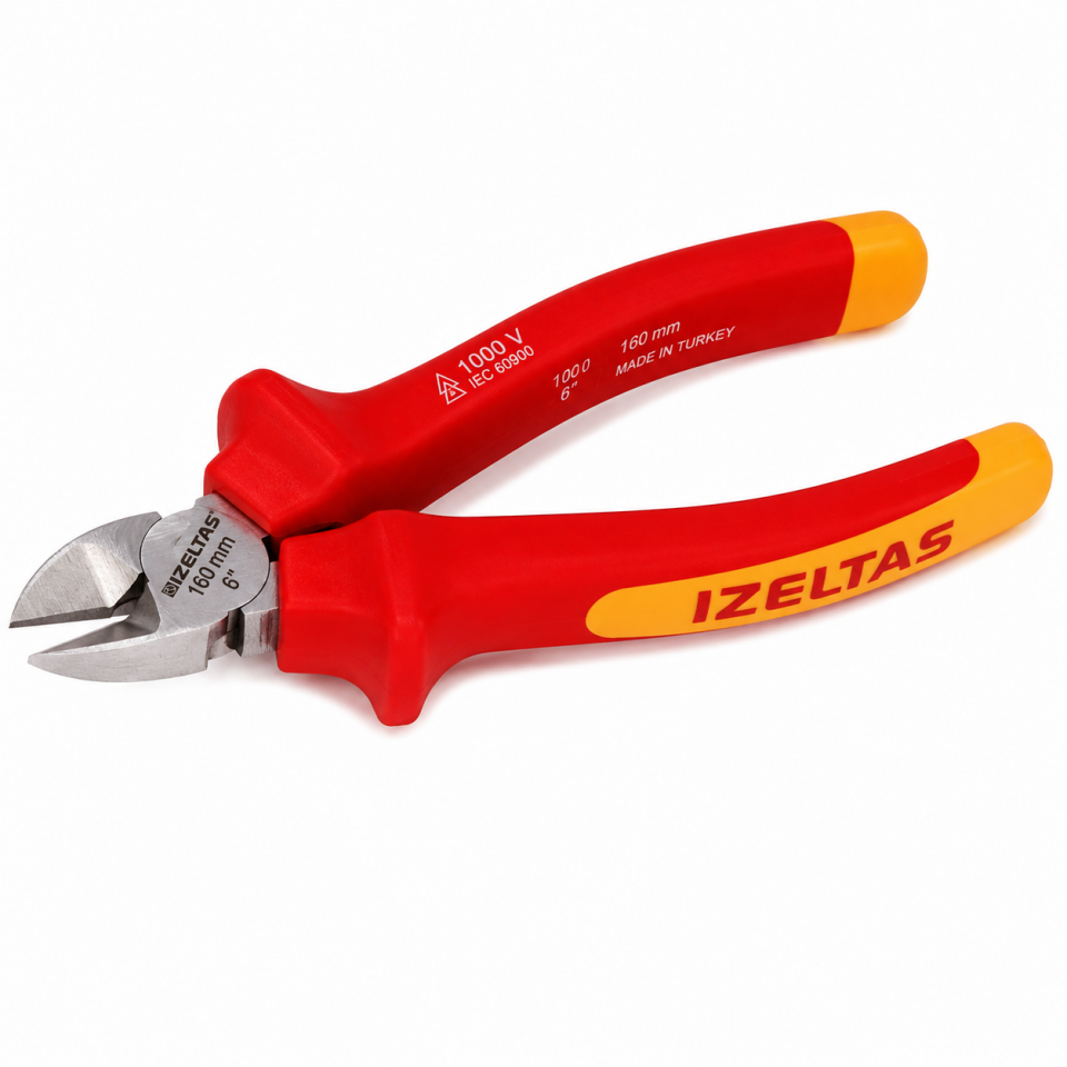 İZELTAŞ ELEKTRİKÇİ İZOLELİ YAN KESKİ 160MM