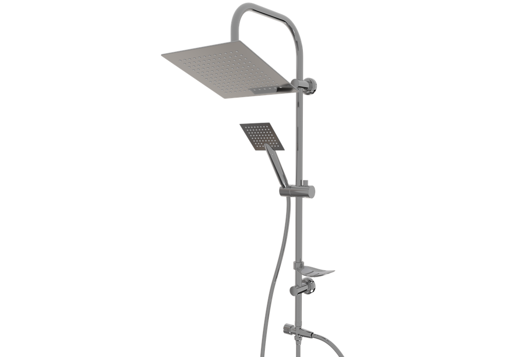 BELİNZA CUBIC TALL DUŞ SETİ KROM 40160