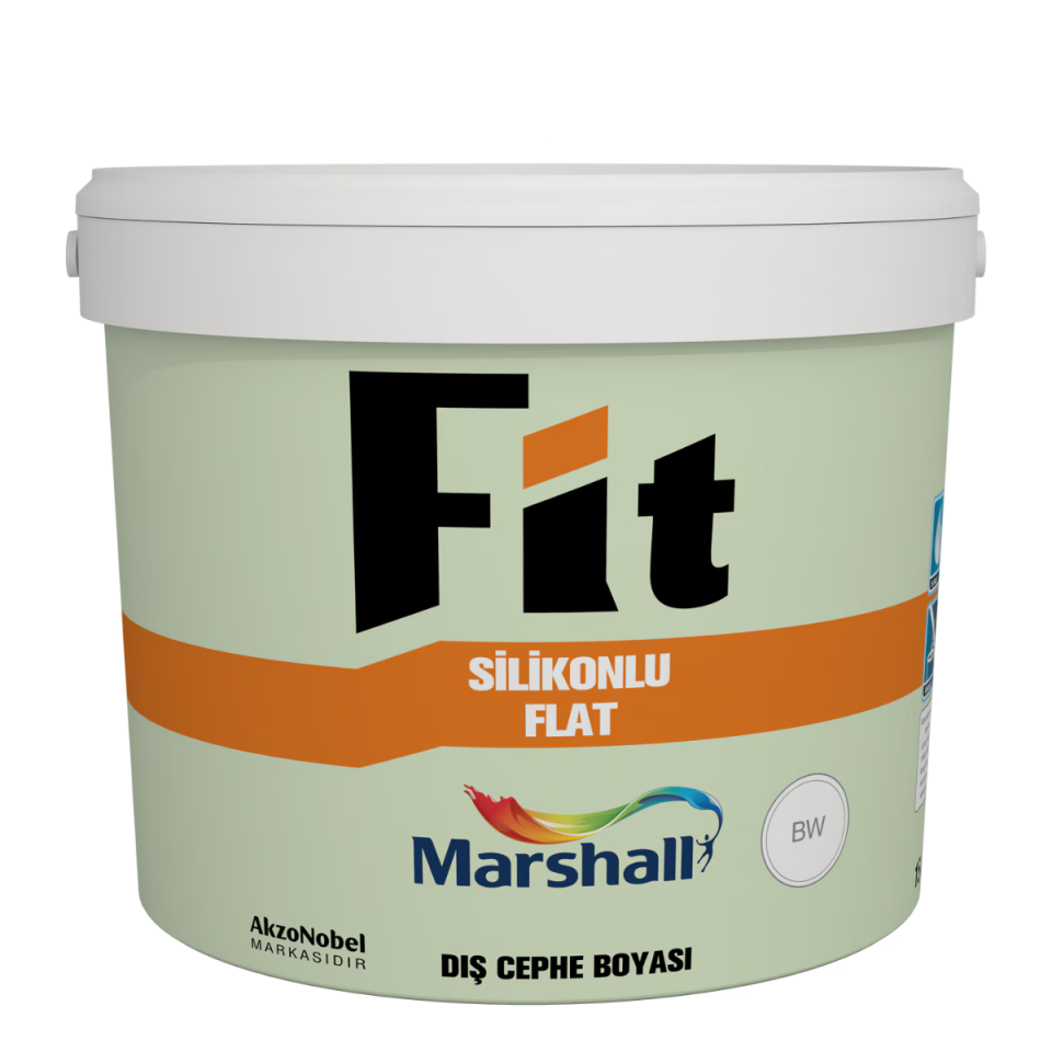 MARSHALL FIT SİLİKONLU FLAT BEYAZ 15/1