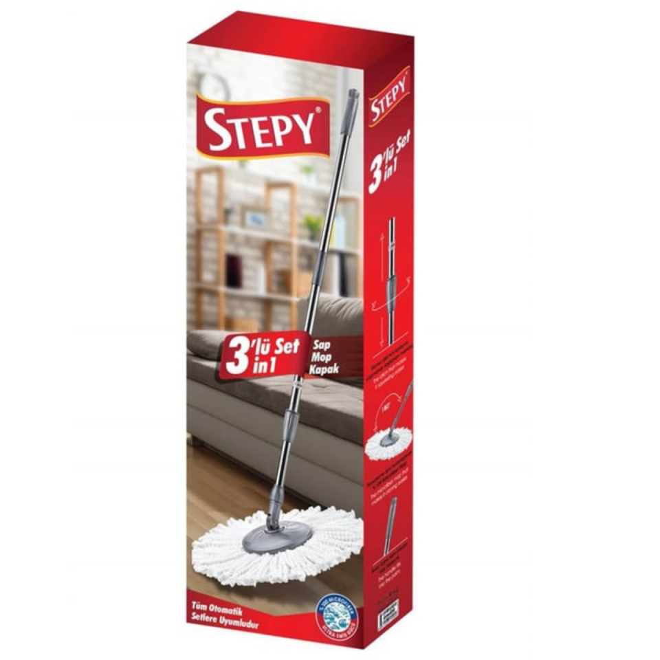 STEPY 3 LÜ MOP SET
