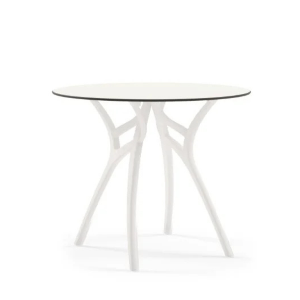 MASA 90 CM MARYA YUVARLAK CAMSIZ ANTRASİT