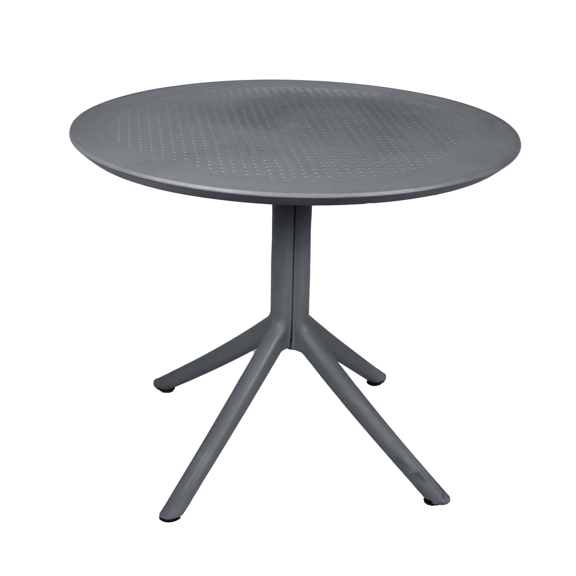 MASA 90 CM MARYA YUVARLAK CAMSIZ SİYAH