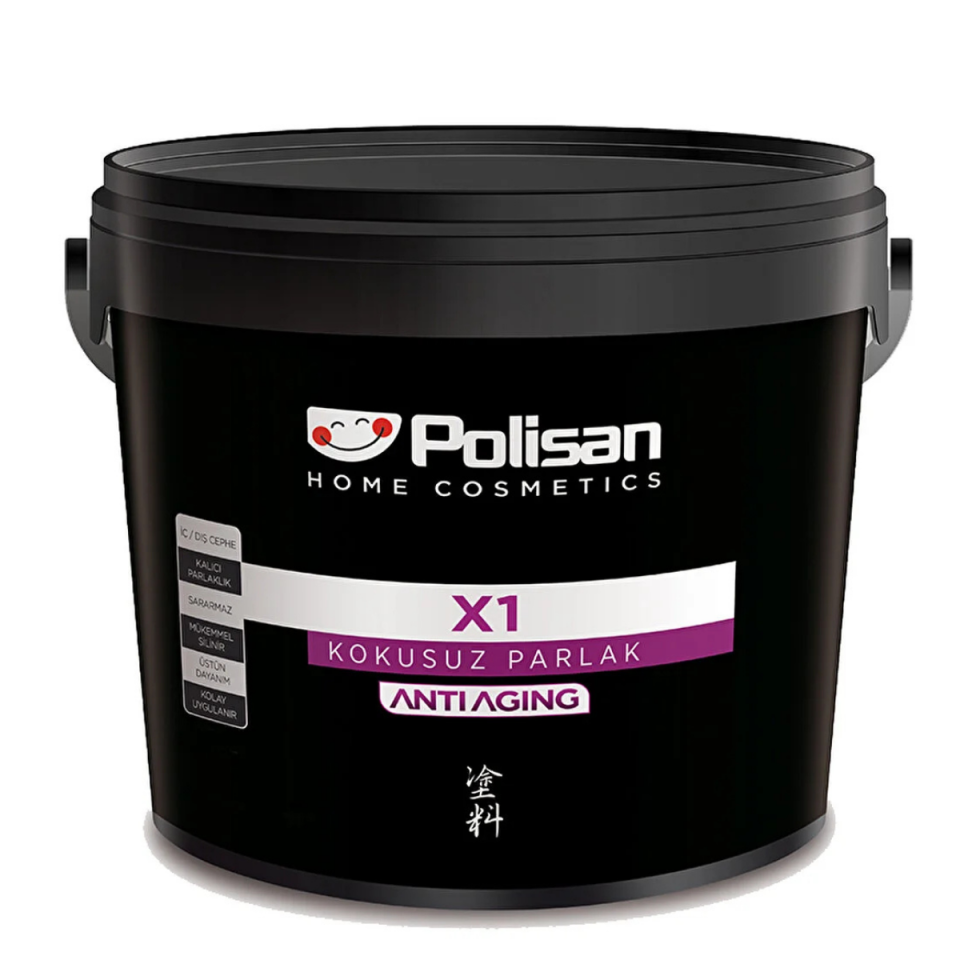 POLİSAN MATRİX X1 KOKUSUZ BOYA  BEYAZ 2,5 LT 264
