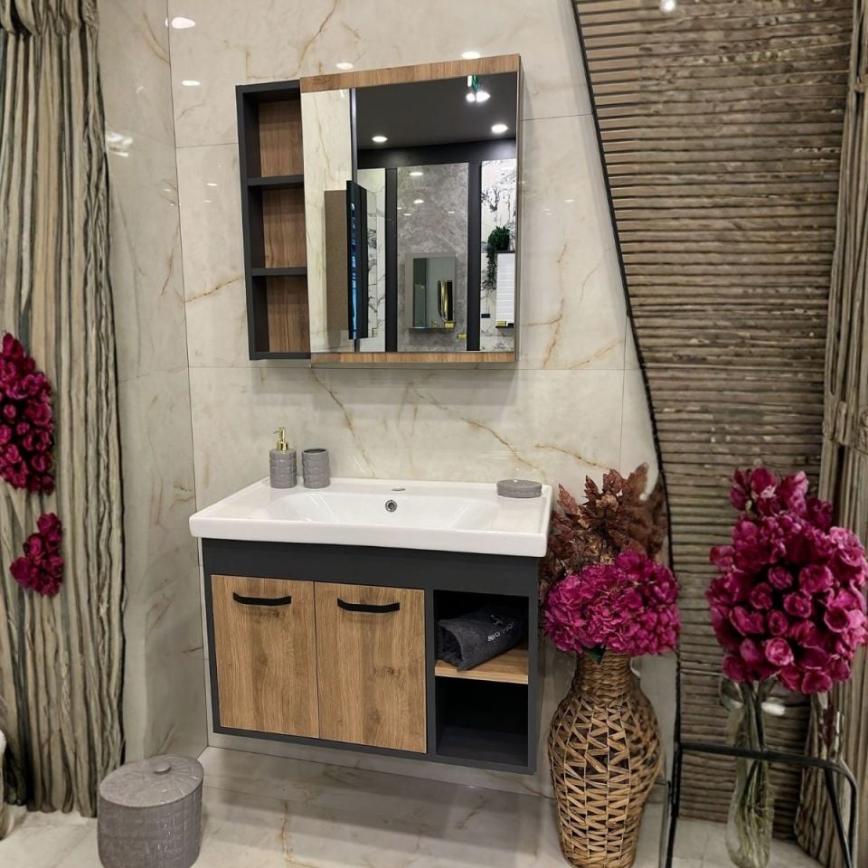 BANYO DOLABI 80 CM FALEZ REM