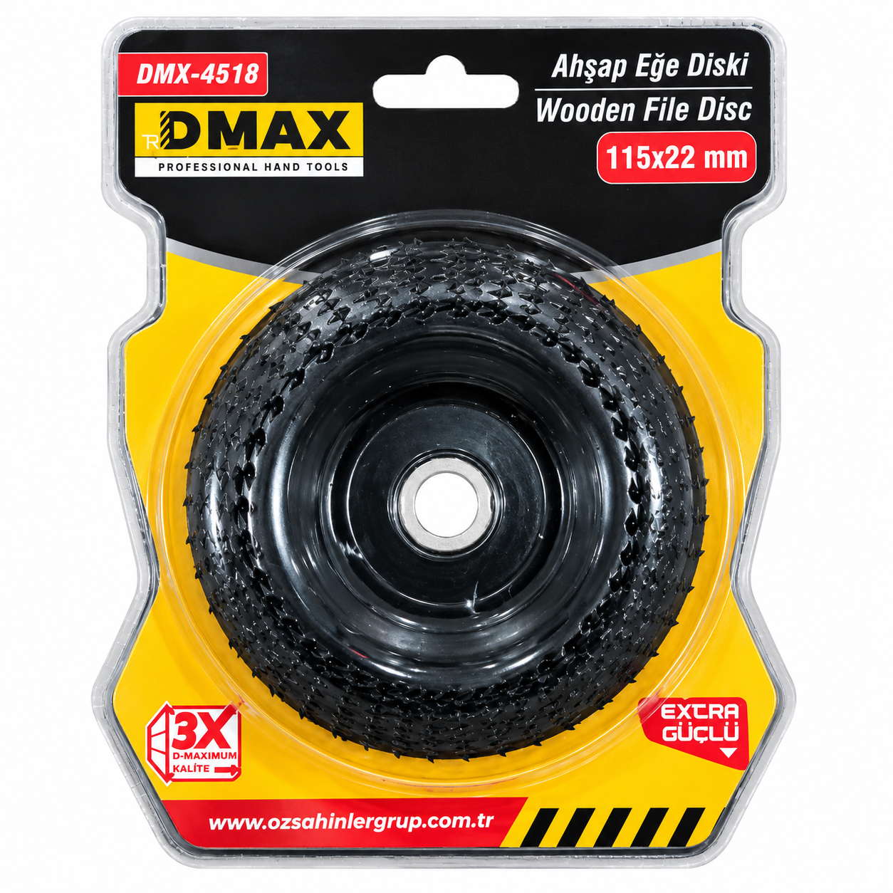 DMAX AHŞAP EĞE DİSKİ 115X22 MM DMX4518
