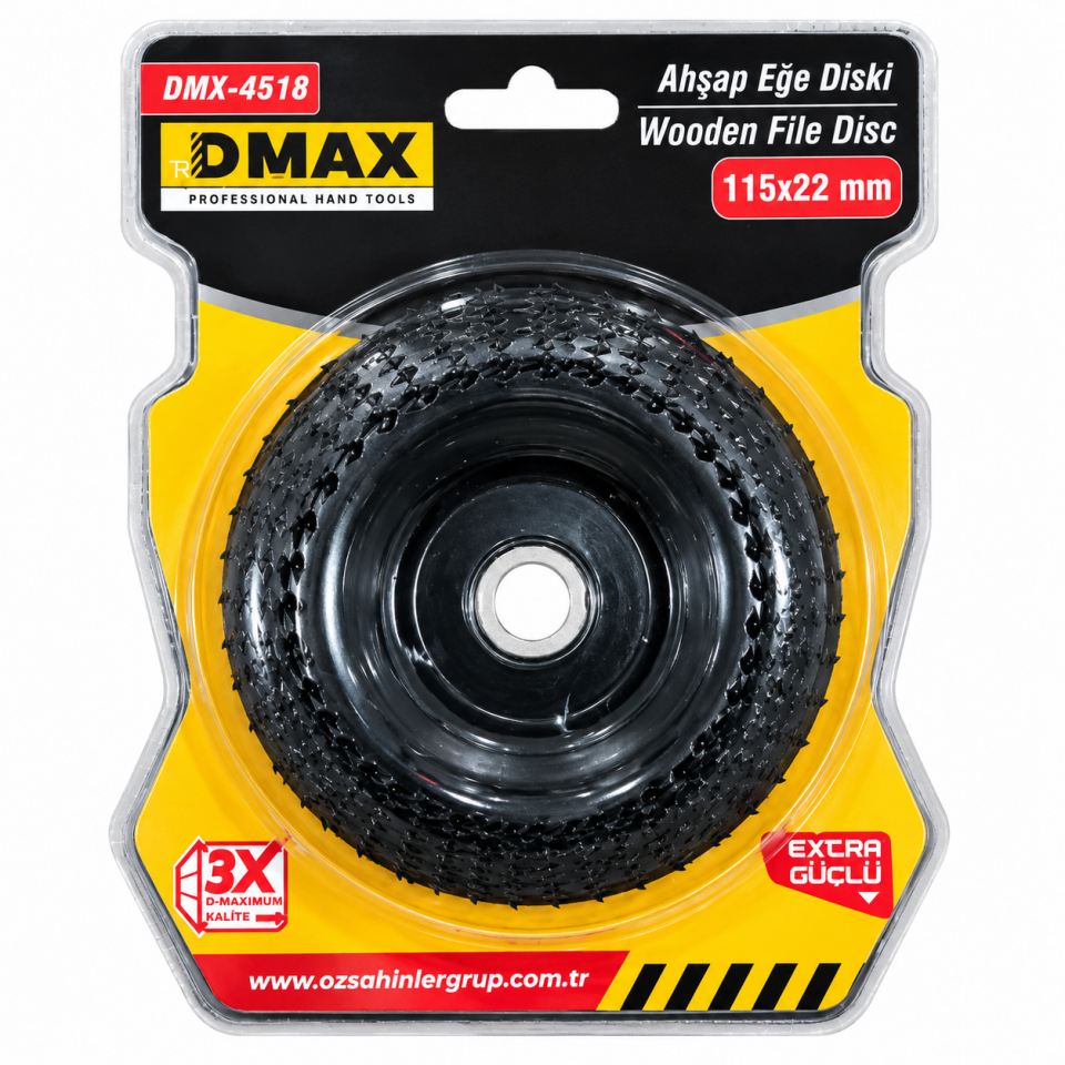 DMAX AHŞAP EĞE DİSKİ 115X22 MM DMX4518