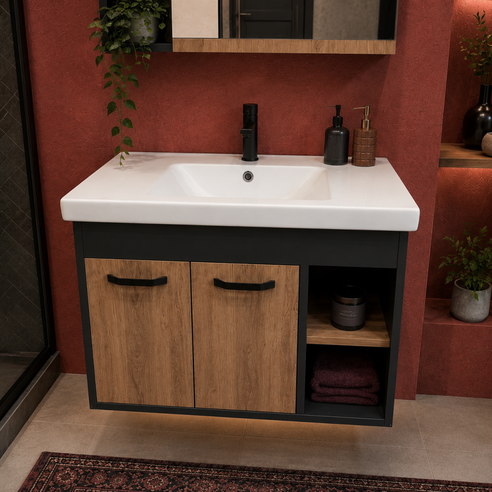 BANYO DOLABI 80 CM FALEZ REM