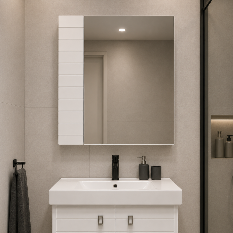 BANYO DOLABI 65 CM BUSE BEYAZ UP48