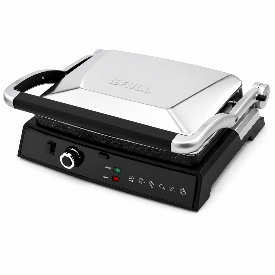 KİNG IZGARA VE TOST MAKİNESİ İNOX K462
