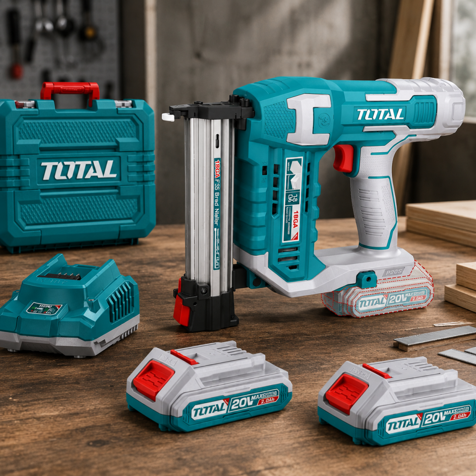 TOTAL LION AKÜLÜ ÇİVİ TABANCASI 40 MM TCNLI9008E