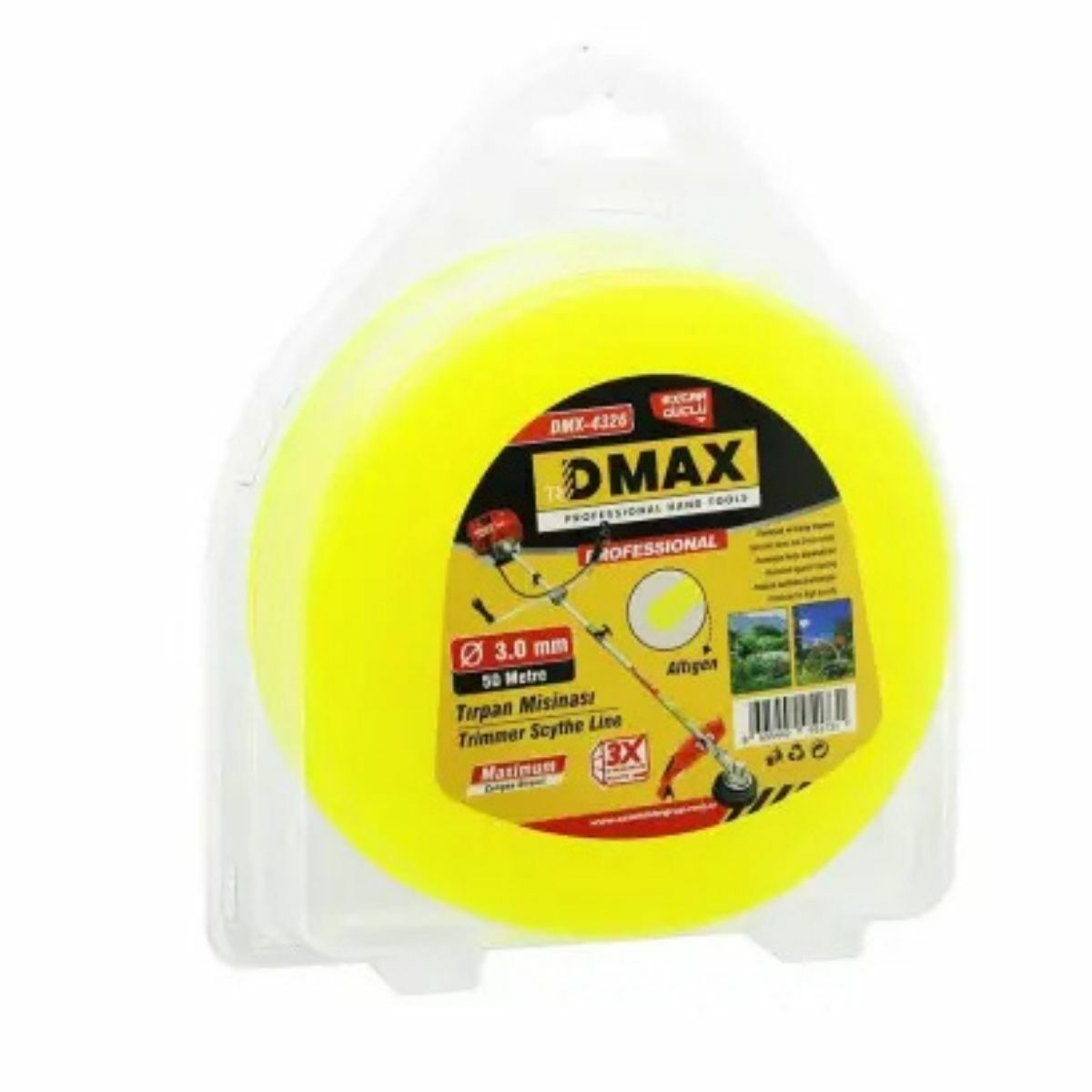 DMAX TIRPAN MİSİNASI 3,0MMX50MT DMX4326