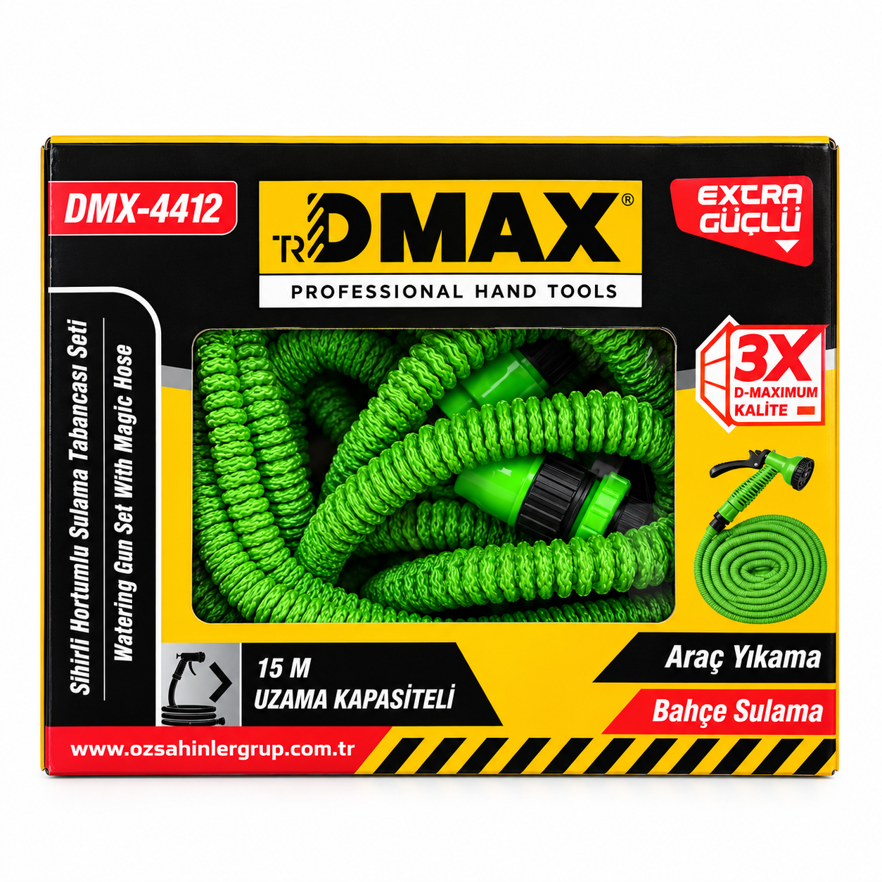 DMAX SİHİRLİ HORTUM SULAMA TABANCA SET DMX4412