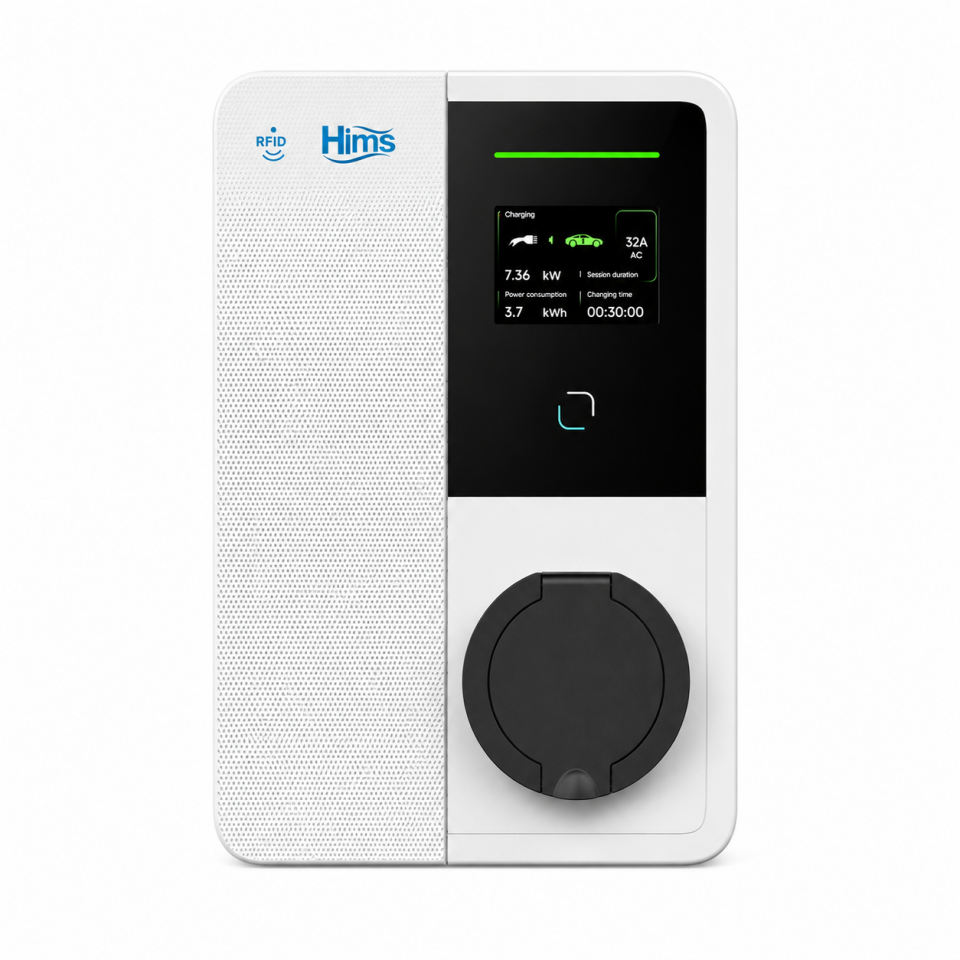 HIMS BİREYSEL DUVAR TİPİ ARAÇ ŞARJ CİHAZI HEVC-22 22 KW