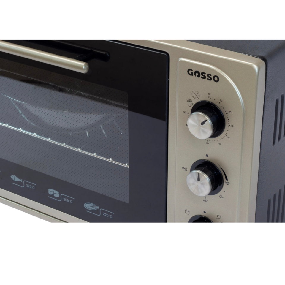 GOSSO 5021 TADIM FIRIN SÜPER MAXİ 50 LT İNOX