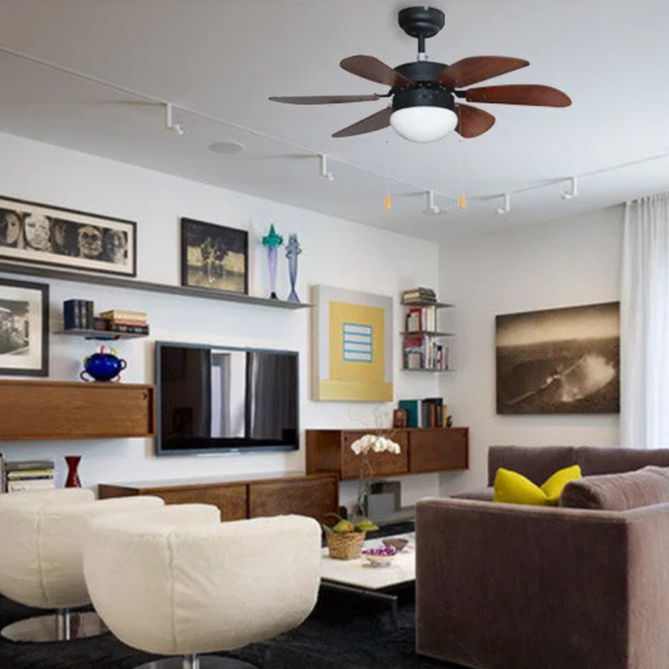 VANTİ TAVAN VANTİLATÖRÜ KCF-280 KAHVE