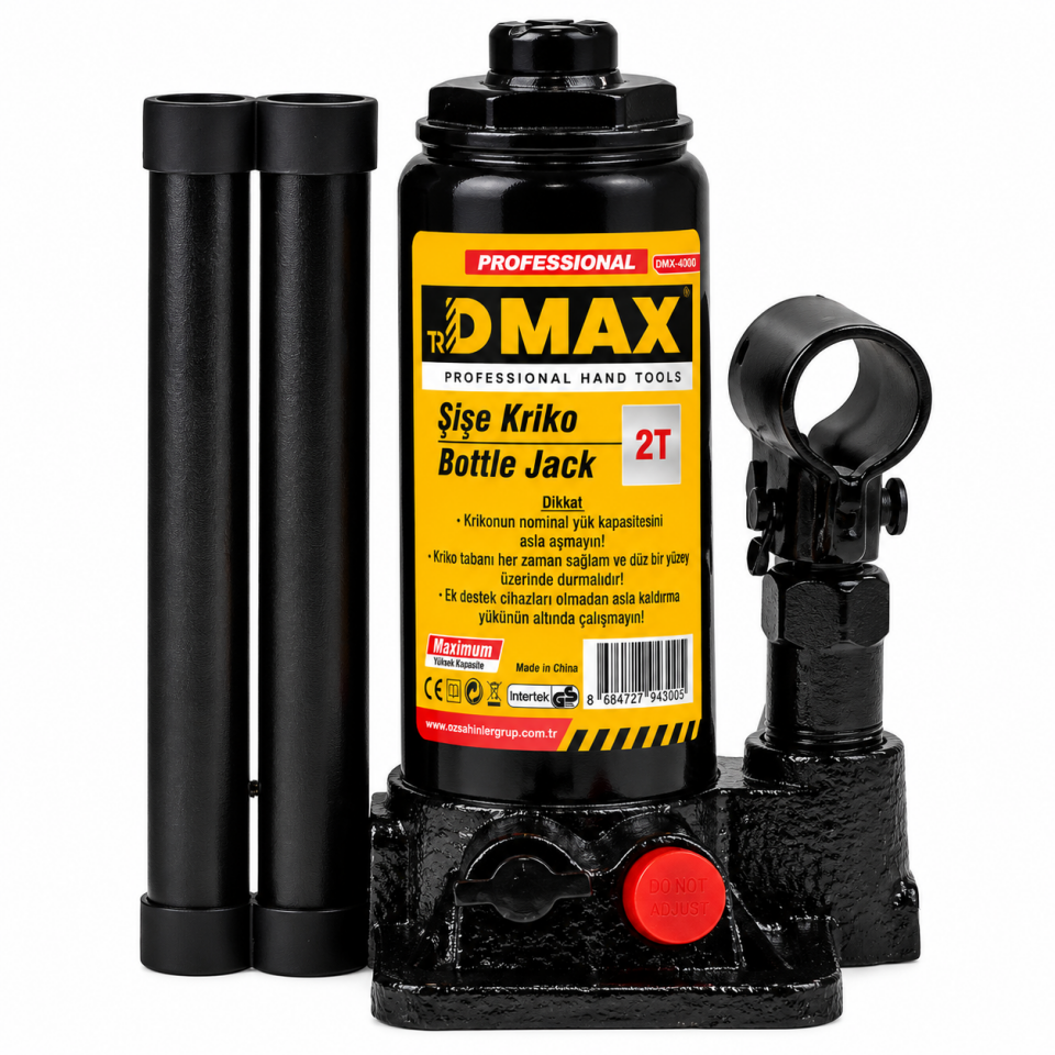 DMAX ŞİŞE KRİKO 2 TON DMX4099