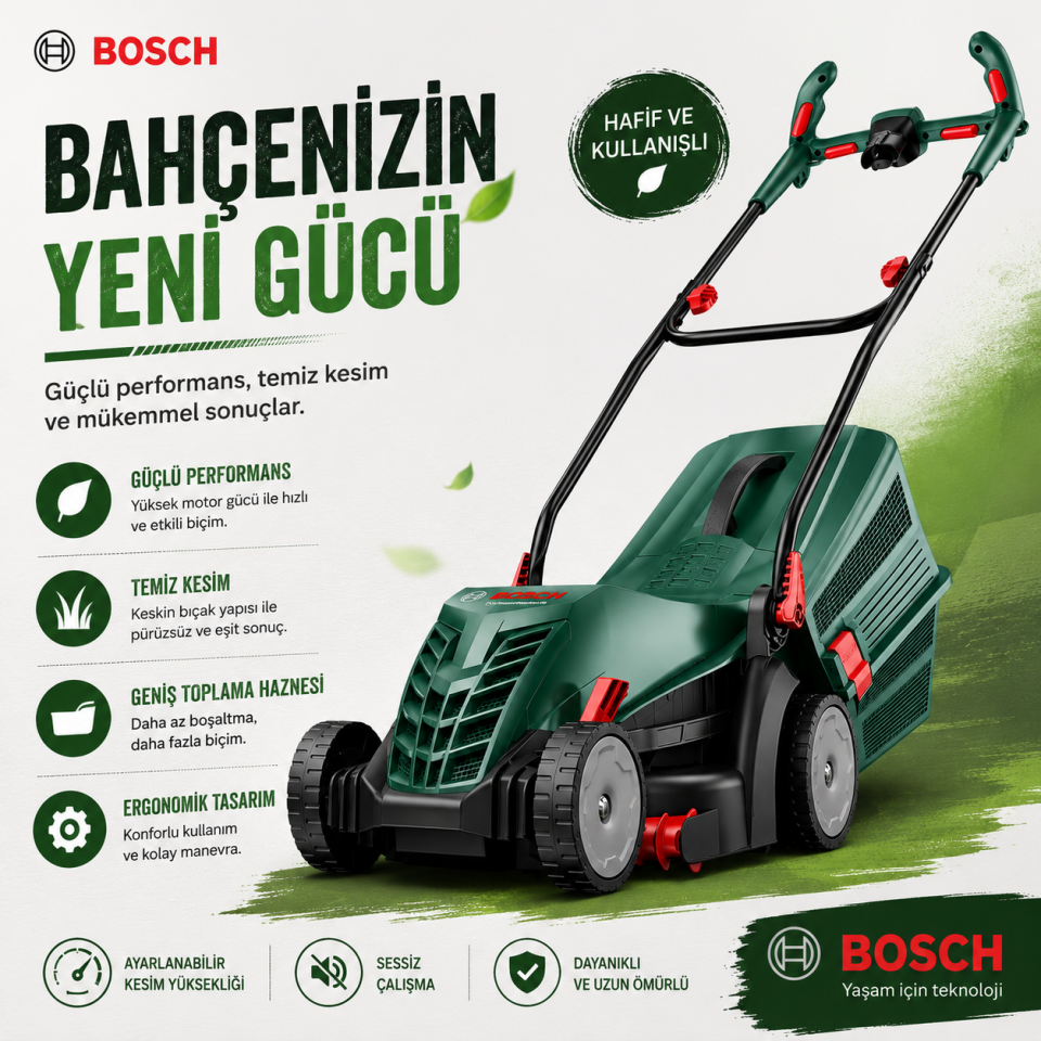 BOSCH ÇİM BİÇME UNIVERSAL ROTAK 37-570 06008A6502