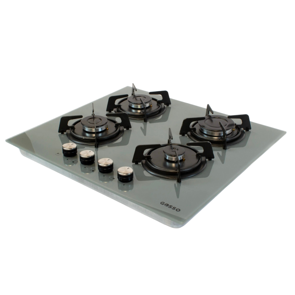 GOSSO SETÜSTÜ CAM OCAK GRİ 4001