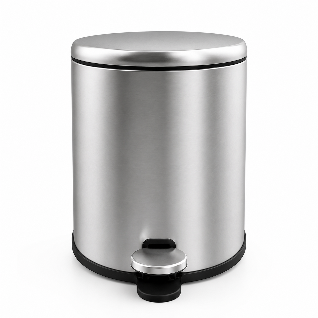 PRİMANOVA CİGO PEDALLI ÇÖP KOVASI 3 LT METAL BEJ M-MK01-09-09
