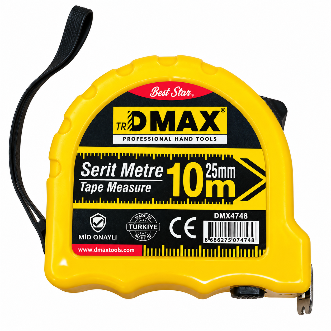 DMAX ŞERİT METRE 10 MT DMX4748
