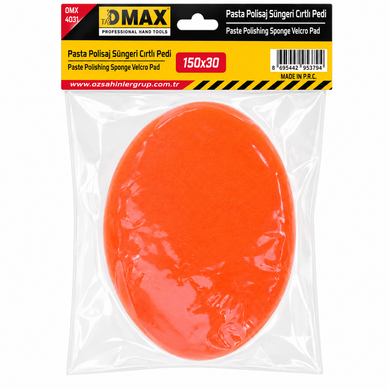 DMAX POLİSAJ SÜNGERİ CIRTLI 150X30 DMX4031