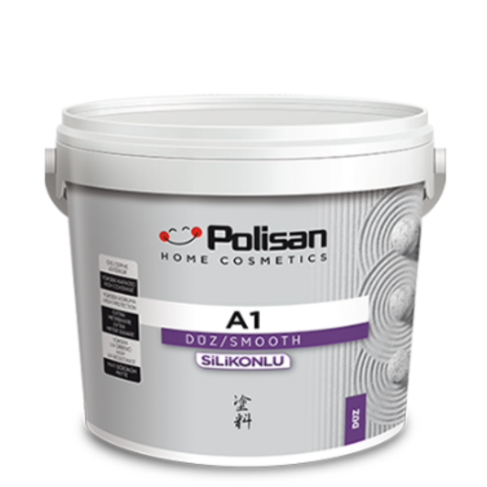 POLİSAN NATURA A1 SİLİKONLU BOYA 7,5 LT 356