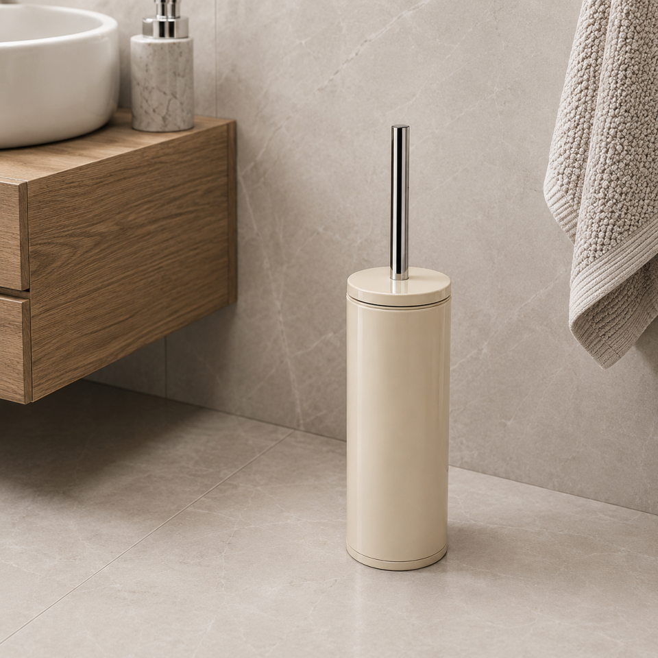 PRİMANOVA CİGO EKO.WC TUVALET FIRÇASI METAL BEJ M-E98-09