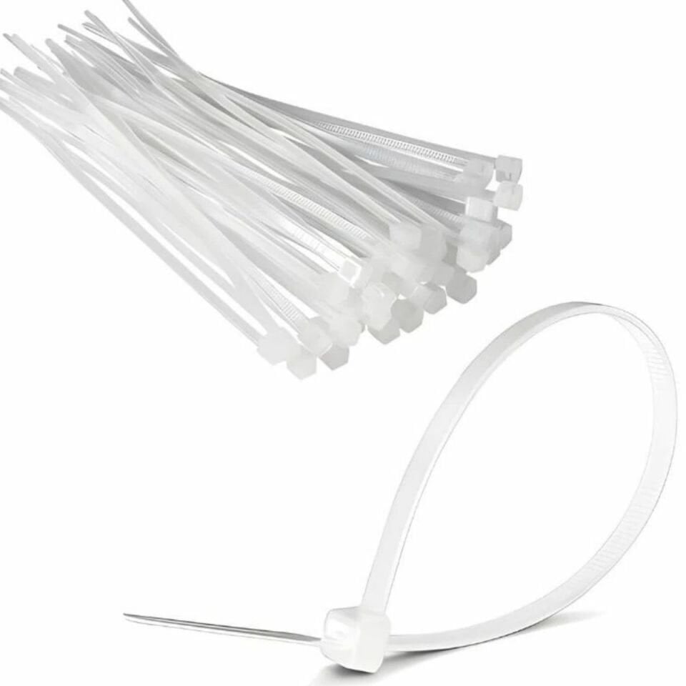 DMAX CIRT KELEPÇE BEYAZ 3,6X300 25 Lİ PKT DMX4316