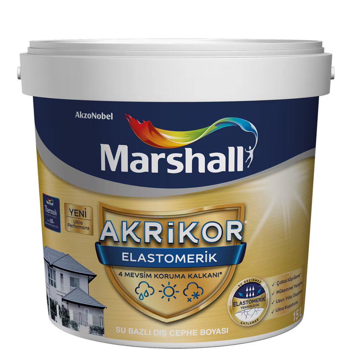 MARSHALL AKRİKOR ELASTOMERİK BW BAZ 2,5 L