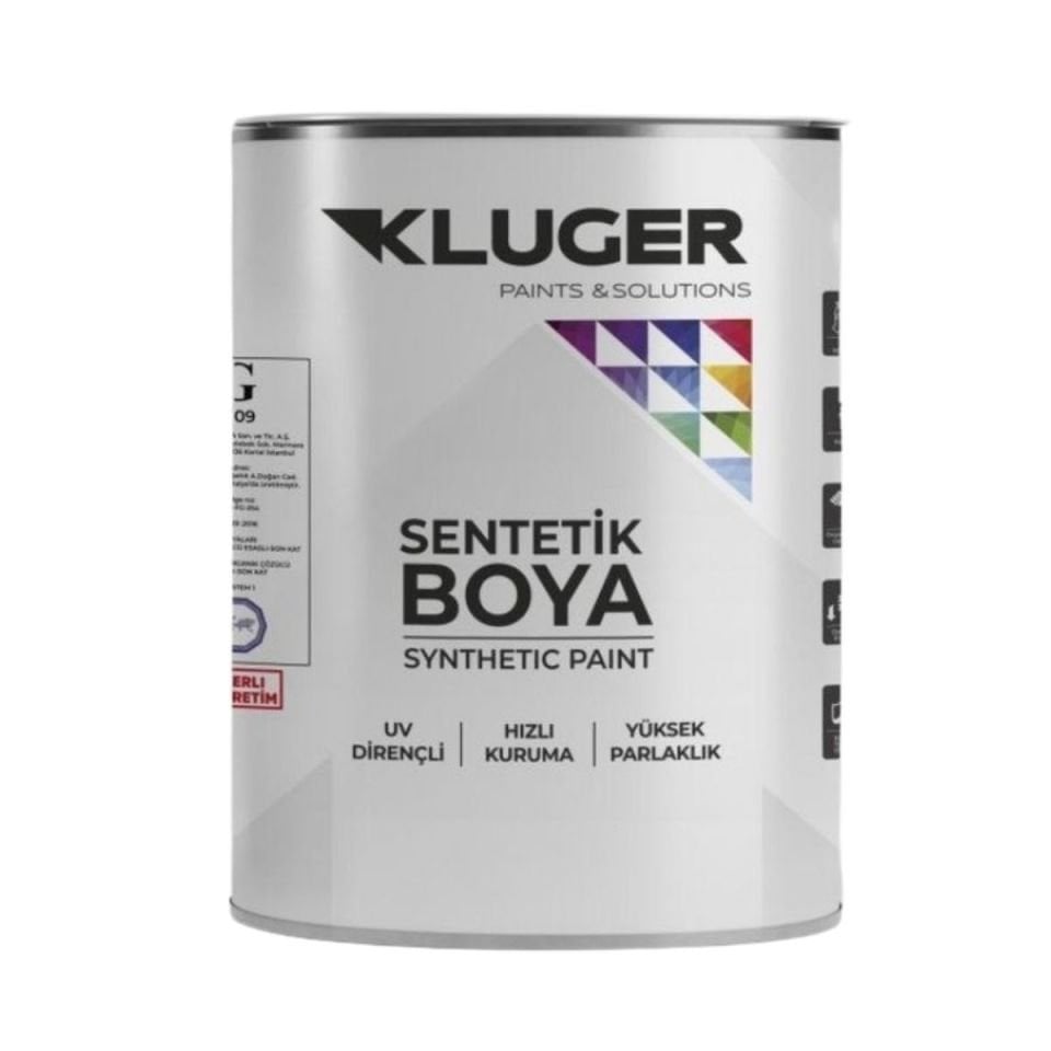 KLUGER SENTETİK BOYA BEYAZ 2,5 KG