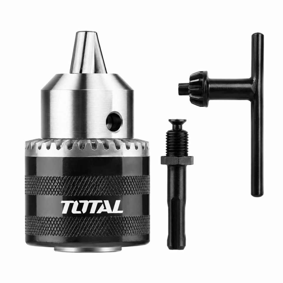 TOTAL 1/2 MANDREN ANAHTARLI ADAPTÖRLÜ 13 MM TAC451301-1