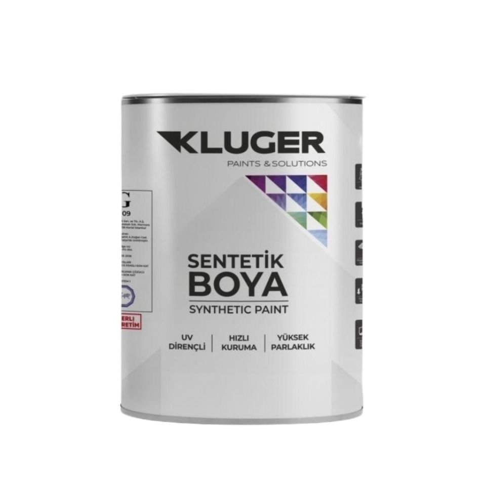 KLUGER SENTETİK BOYA KAHVERENGİ 2,5 KG