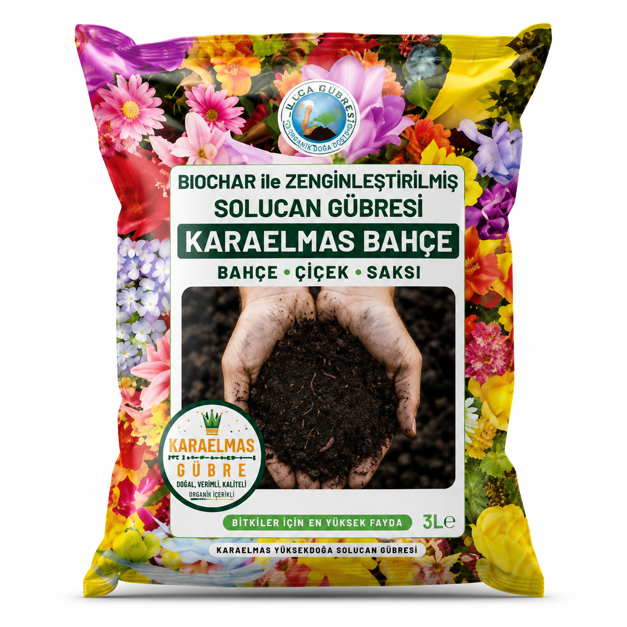 BAHÇE SOLUCAN GÜBRESİ 3 KG