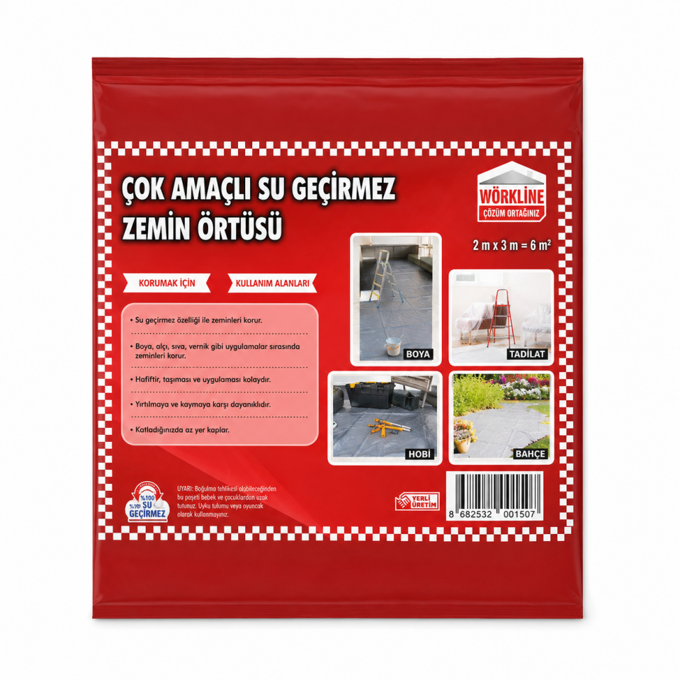 AUTOKIT SU GEÇİRMEZ ZEMİN ÖRTÜSÜ 150X100 CM